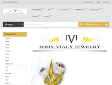 Tablet Screenshot of jodyvialyjewelry.com